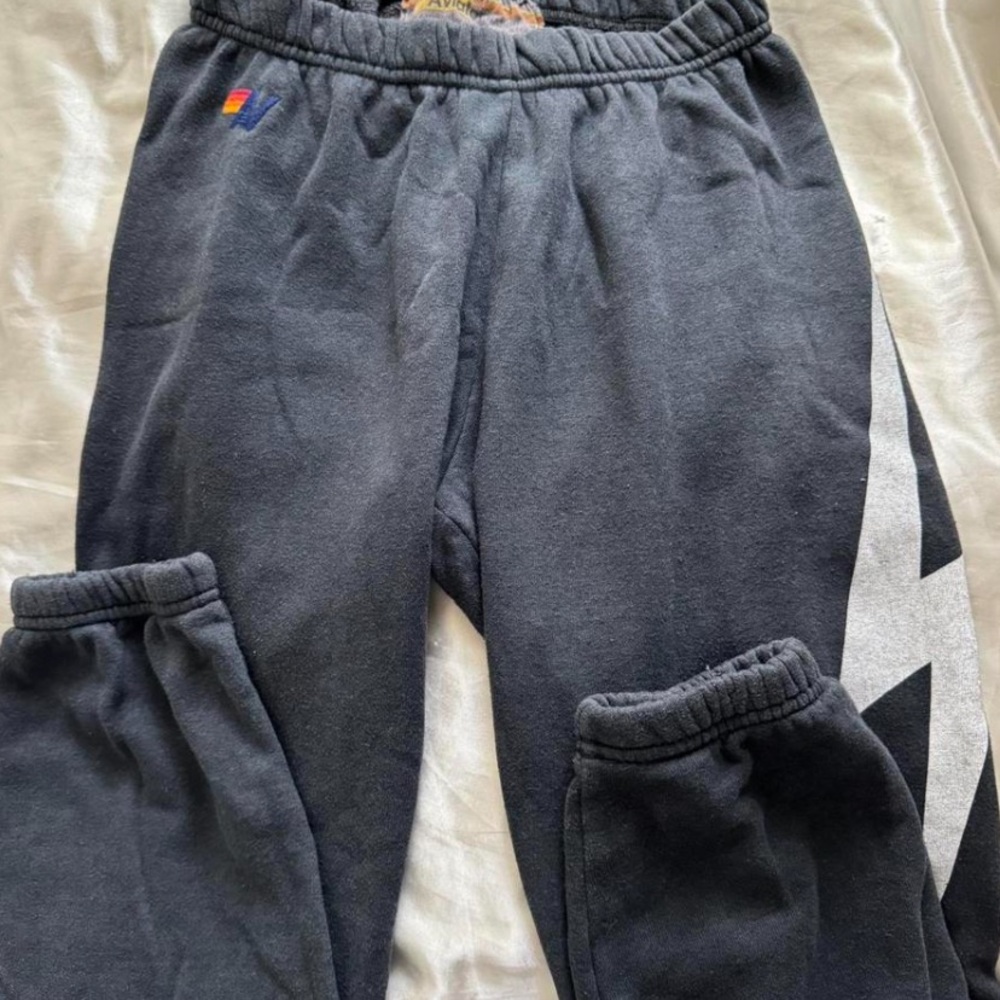 Black Aviator Nation sweatpants